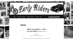 Desktop Screenshot of earlyridersmotorclub.com